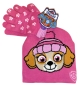 Preview: Winterset Paw mit Handschuhe und mütze in rosa